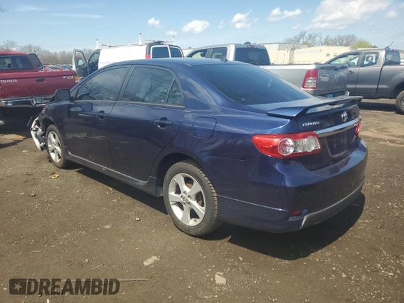 2011 Toyota Corolla L with VIN 2T1BU4EE2BC685863, listed as a Copart auction lot 53962905 with 0 mi miles and Salvage Title. Bid and sale history available at carsss.com. Image 2.