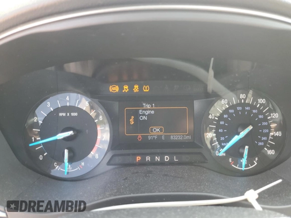 2017 Ford Fusion SE with VIN 3FA6P0H71HR143421, listed as a Copart auction lot 51153335 with 83,232 mi miles and Salvage Title. Bid and sale history available at carsss.com. Image 9.