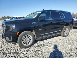 2024 GMC Yukon SLT with VIN 1GKS2BKD7RR214687, listed as a Copart auction lot 41972315 with 14,492 mi miles and Clean Title. Bid and sale history available at carsss.com. Image 1.