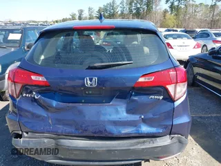 2017 Honda HR-V LX with VIN 3CZRU6H33HM703530, listed as a IAAI auction lot 41858760 with 165,239 mi miles. Bid and sale history available at carsss.com. Image 16.