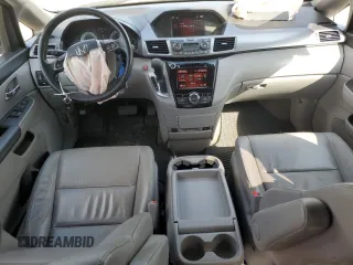 2014 Honda Odyssey EX-L with VIN 5FNRL5H64EB123541, listed as a Copart auction lot 52483705 with 77,996 mi miles and Salvage Title. Bid and sale history available at DreamBid. Image 8.