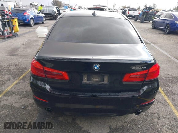 2019 BMW 5 Series 530e with VIN WBAJA9C52KB399480, listed as a IAAI auction lot 41714228 with 90,435 mi miles and . Bid and sale history available at DreamBid. Image 16.