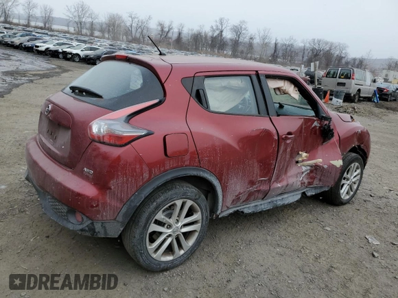 2016 Nissan Juke S with VIN JN8AF5MV5GT650915, listed as a Copart auction lot 88633275 with 92,504 mi miles and Salvage Title. Bid and sale history available at carsss.com. Image 3.
