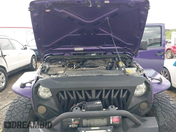 2018 Jeep Wrangler Unlimited Sport S with VIN 1C4BJWDG6JL882596, listed as a IAAI auction lot 42099289 with 121,714 mi miles and . Bid and sale history available at DreamBid. Image 10.