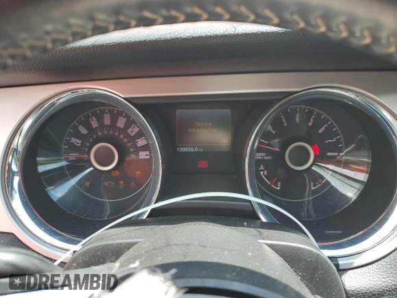 2014 Ford Mustang V6 with VIN 1ZVBP8AM9E5291268, listed as a Copart auction lot 59956805 with 139,859 mi miles and Salvage title. Bid and sale history available at DreamBid. Image 9.