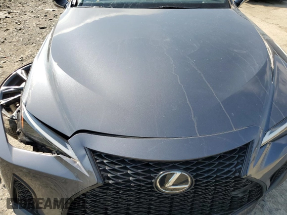 2021 Lexus IS 350 F Sport with VIN JTHGZ1E25M5022412, listed as a Copart auction lot 63022165 with Not provided miles and Salvage title. Bid and sale history available at DreamBid. Image 11.