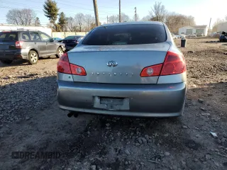 2006 Infiniti G35 z VIN JNKCV51F86M603745, wystawiony jako Copart lot #48288645 z przebiegiem 156 040 mil mil oraz Szkoda całkowita • Salvage title. Historia ofert i sprzedaży dostępna na DreamBid. Obrazek 6.