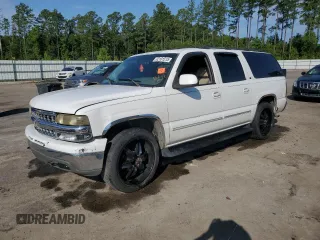 2002 Chevrolet Suburban LT with VIN 1GNFK16Z92J224744, listed as a Copart auction lot 62101515 with Not provided miles and Salvage title. Bid and sale history available at DreamBid. Image 1.