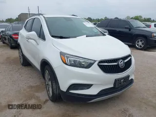 2019 Buick Encore Preferred with VIN KL4CJASBXKB930648, listed as a IAAI auction lot 41892692 with 61,448 mi miles. Bid and sale history available at carsss.com. Image 1.