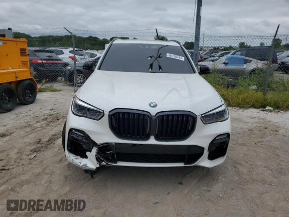 2020 BMW X5 M50i with VIN 5UXJU4C00LLE46181, listed as a Copart auction lot 66190794 with Not Provided miles and Salvage Title. Bid and sale history available at DreamBid. Image 5.