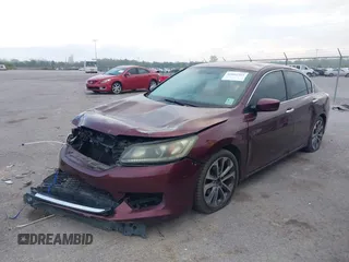 2014 Honda Accord Sedan Sport with VIN 1HGCR2F54EA189529, listed as a IAAI auction lot 42041263 with 376,477 mi miles. Bid and sale history available at carsss.com. Image 2.