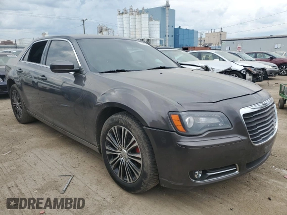 2013 Chrysler 300 with VIN 2C3CCAGG6DH659641, listed as a Copart auction lot 72277354 with 253,489 mi miles and Salvage Title. Bid and sale history available at carsss.com. Image 4.