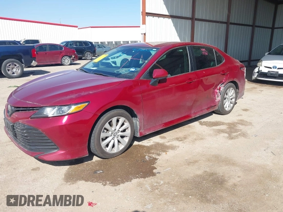 2019 Toyota Camry LE with VIN 4T1B11HK4KU725075, listed as a IAAI auction lot 41781275 with 156,856 mi miles and . Bid and sale history available at DreamBid. Image 17.
