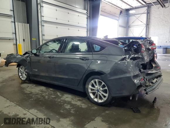 2019 Ford Fusion Hybrid SE with VIN 3FA6P0LU9KR287187, listed as a Copart auction lot 52704565 with 52,543 mi miles and Salvage Title. Bid and sale history available at carsss.com. Image 2.