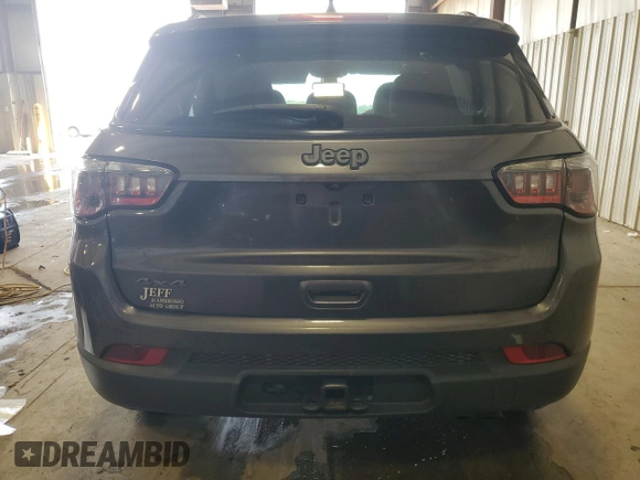 2021 Jeep Compass 80th Anniversary with VIN 3C4NJDEB8MT570616, listed as a Copart auction lot 56180625 with 36,278 mi miles and Salvage title. Bid and sale history available at DreamBid. Image 6.