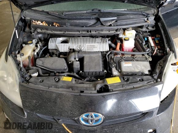 2011 Toyota Prius I with VIN JTDKN3DU2B5320872, listed as a Copart auction lot 80143054 with 181,635 mi miles and Salvage Title. Bid and sale history available at DreamBid. Image 11.