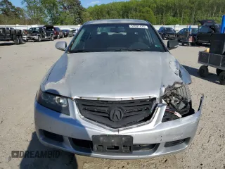 2005 Acura TSX with VIN JH4CL96925C027512, listed as a Copart auction lot 53091435 with 270,594 mi miles and Salvage Title. Bid and sale history available at carsss.com. Image 5.