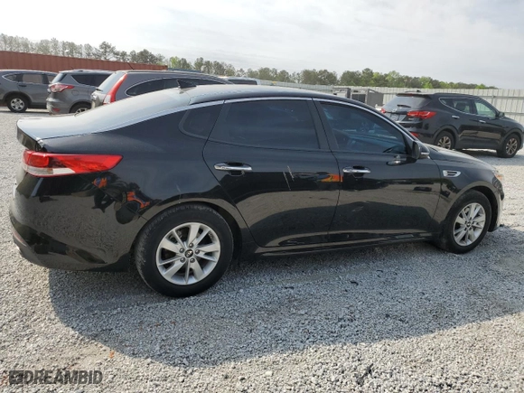 2018 Kia Optima LX with VIN 5XXGT4L37JG200666, listed as a Copart auction lot 52969305 with 137,526 mi miles and Clean Title. Bid and sale history available at carsss.com. Image 3.