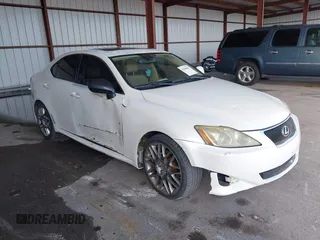 2008 Lexus IS 250 with VIN JTHBK262582065741, listed as a IAAI auction lot 42588481 with 198,809 mi miles and . Bid and sale history available at DreamBid. Image 1.