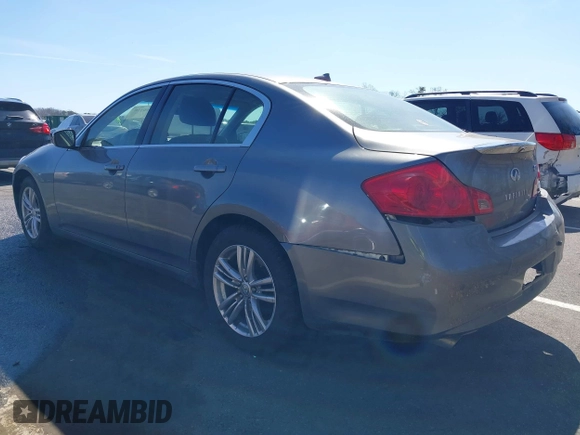 2012 Infiniti G37 x with VIN JN1CV6ARXCM671271, listed as a IAAI auction lot 41750450 with 196,004 mi miles and . Bid and sale history available at carsss.com. Image 3.