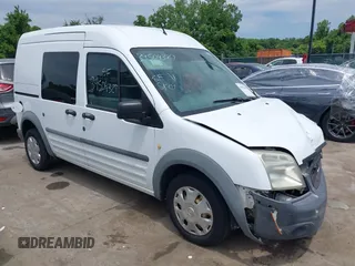 2011 Ford Transit Connect XL with VIN NM0LS7AN5BT048201, listed as a IAAI auction lot 41686687 with 210,318 mi miles and . Bid and sale history available at DreamBid. Image 1.