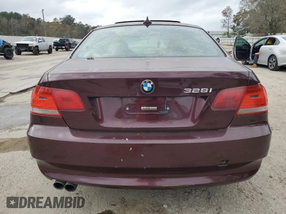 2008 BMW 3 Series 328i with VIN WBAWB33578P135618, listed as a Copart auction lot 84954694 with 0 mi miles and Clean Title. Bid and sale history available at carsss.com. Image 6.