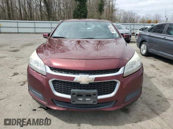 2015 Chevrolet Malibu LT with VIN 1G11C5SL5FF250820, listed as a Copart auction lot 50632935 with 20,491 mi miles and Salvage Title. Bid and sale history available at DreamBid. Image 5.