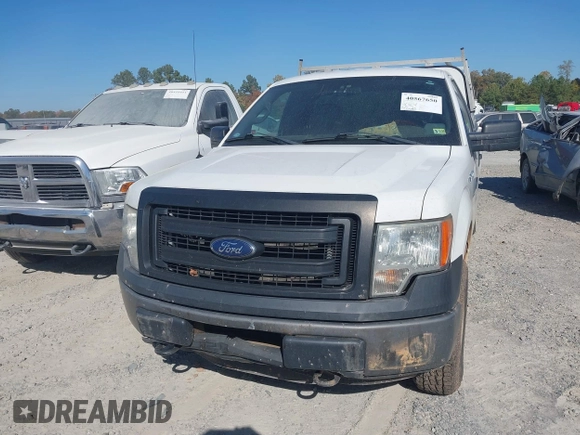 2013 Ford F-150 XL z VIN 1FTNF1EF8DKD73580, wystawiony jako IAAI lot #40567650 z przebiegiem 224 487 mil mil oraz . Historia ofert i sprzedaży dostępna na DreamBid. Obrazek 6.
