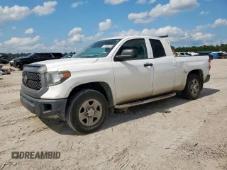 2019 Toyota Tundra SR with VIN 5TFRM5F10KX141931, listed as a Copart auction lot 58846125 with 167,362 mi miles and Salvage title. Bid and sale history available at DreamBid. Image 1.