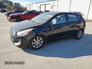 2014 Hyundai Accent SE with VIN KMHCU5AE3EU153363, listed as a Copart auction lot 46476595 with 136,678 mi miles and Salvage Title. Bid and sale history available at carsss.com. Image 1.