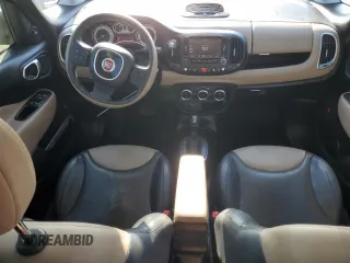 2014 FIAT 500L Lounge with VIN ZFBCFACH4EZ012452, listed as a Copart auction lot 83815124 with 63,341 mi miles and Salvage Title. Bid and sale history available at DreamBid. Image 8.