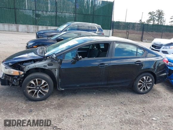 2015 Honda Civic EX with VIN 19XFB2F80FE244423, listed as a IAAI auction lot 41963292 with 65,837 mi miles and . Bid and sale history available at DreamBid. Image 14.
