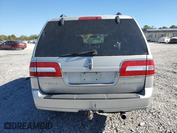 2007 Lincoln Navigator with VIN 5LMFU28547LJ06060, listed as a Copart auction lot 75055064 with 168,710 mi miles and Salvage title. Bid and sale history available at DreamBid. Image 6.