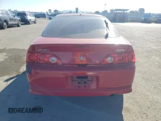 2006 Acura RSX with VIN JH4DC54886S005416, listed as a Copart auction lot 50252995 with 286,902 mi miles and Salvage Title. Bid and sale history available at carsss.com. Image 6.