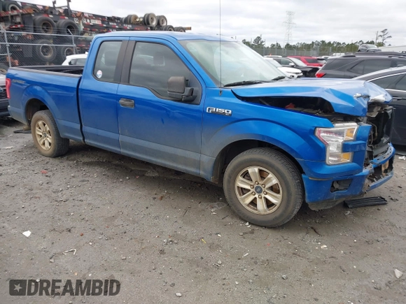 2016 Ford F-150 XL with VIN 1FTEX1C81GFA58201, listed as a IAAI auction lot 41304090 with 185,210 mi miles and . Bid and sale history available at carsss.com. Image 1.