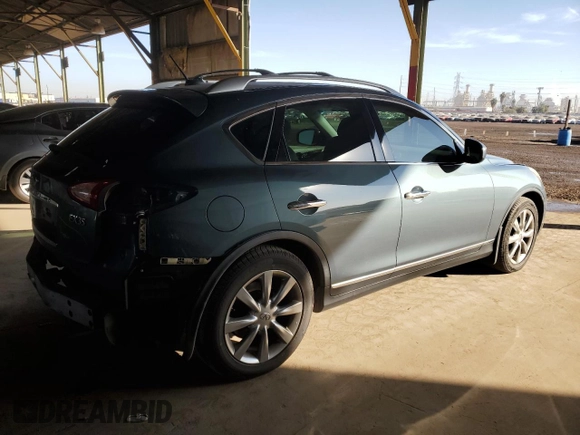 2008 Infiniti EX Journey with VIN JNKAJ09F28M361886, listed as a Copart auction lot 87043644 with 129,125 mi miles and Salvage Title. Bid and sale history available at DreamBid. Image 3.