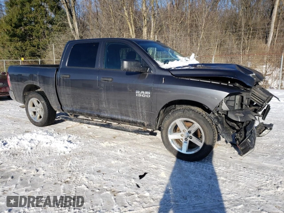 2018 Ram 1500 Express with VIN 3C6RR7KG2JG234953, listed as a Copart auction lot 88783065 with 130,527 mi miles and Salvage title. Bid and sale history available at DreamBid. Image 4.