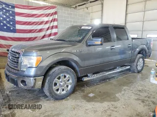 2014 Ford F-150 XL with VIN 1FTFW1EFXEFC26353, listed as a Copart auction lot 41631794 with 144,703 mi miles and Salvage title. Bid and sale history available at DreamBid. Image 1.