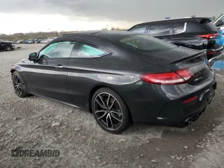 2021 Mercedes-Benz C 43 AMG with VIN W1KWJ6EB9MG089364, listed as a Copart auction lot 52339195 with Not provided miles and Salvage title. Bid and sale history available at DreamBid. Image 2.