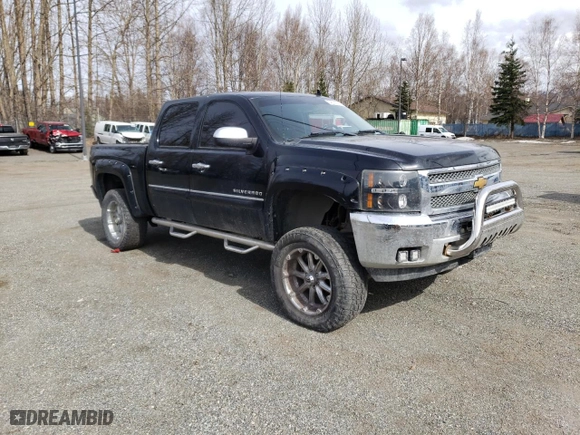2012 Chevrolet Silverado 1500 LT with VIN 3GCPKSE7XCG256379, listed as a Copart auction lot 54531525 with 110,434 mi miles and Clean Title. Bid and sale history available at carsss.com. Image 4.