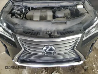2017 Lexus RX 350 with VIN 2T2BZMCA1HC116024, listed as a Copart auction lot 60543455 with 56,381 mi miles and Clean title. Bid and sale history available at DreamBid. Image 12.