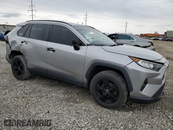 2020 Toyota RAV4 XLE with VIN 2T3P1RFV6LC083003, listed as a Copart auction lot 51905775 with 100,298 mi miles and Salvage Title. Bid and sale history available at DreamBid. Image 4.