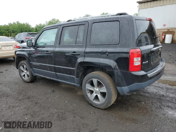 2016 Jeep Patriot High Altitude with VIN 1C4NJRFB1GD523644, listed as a Copart auction lot 58668995 with 77,179 mi miles and Salvage title. Bid and sale history available at DreamBid. Image 2.