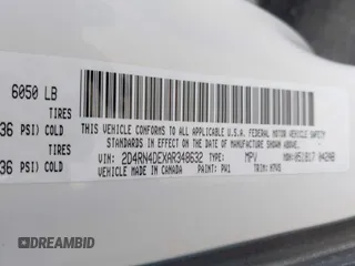 2010 Dodge Grand Caravan SE with VIN 2D4RN4DEXAR348632, listed as a IAAI auction lot 42143671 with 158,031 mi miles and . Bid and sale history available at DreamBid. Image 9.