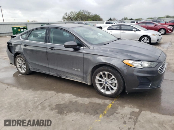 2019 Ford Fusion SE with VIN 3FA6P0LU8KR256531, listed as a Copart auction lot 44601243 with 65,642 mi miles and . Bid and sale history available at DreamBid. Image 4.