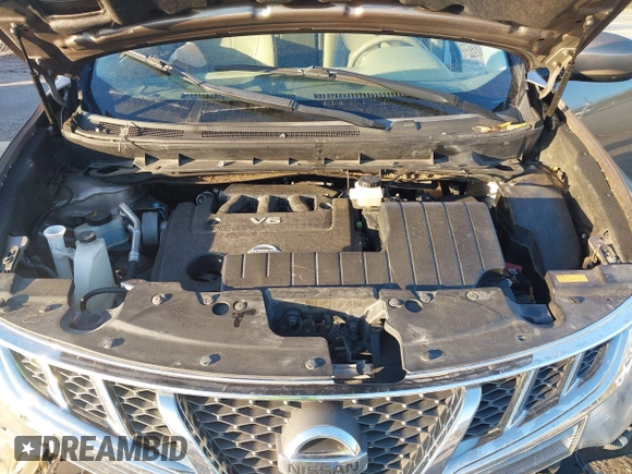 2012 Nissan Murano S with VIN JN8AZ1MU0CW117208, listed as a IAAI auction lot 41488470 with Not Provided miles and . Bid and sale history available at DreamBid. Image 10.