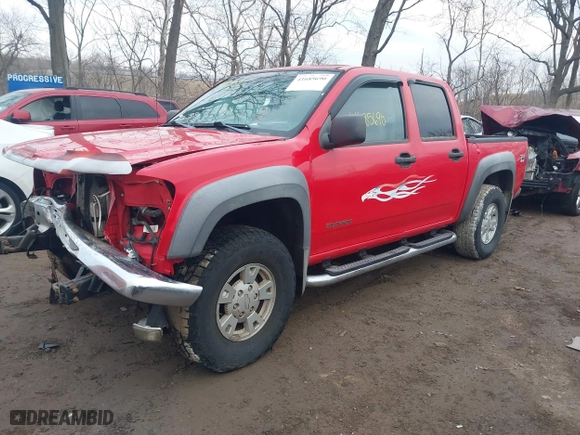 2005 Chevrolet Colorado 1SF LS Z71 with VIN 1GCDT136358265714, listed as a IAAI auction lot 41685690 with 117,999 mi miles. Bid and sale history available at carsss.com. Image 17.