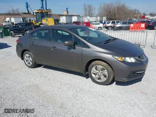 2015 Honda Civic Sedan LX with VIN 19XFB2F52FE065791, listed as a IAAI auction lot 41785933 with 229,355 mi miles. Bid and sale history available at carsss.com. Image 1.