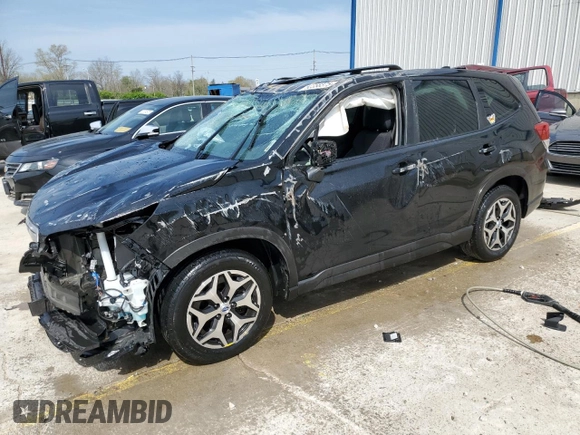 2020 Subaru Forester Premium with VIN JF2SKAJCXLH497972, listed as a Copart auction lot 52358375 with 57,855 mi miles and Non repairable. Bid and sale history available at DreamBid. Image 1.
