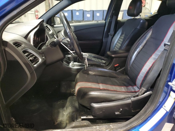 2013 Dodge Avenger R/T with VIN 1C3CDZBG5DN590175, listed as a Copart auction lot 43568075 with 163,463 mi miles and Salvage Title. Bid and sale history available at carsss.com. Image 7.
